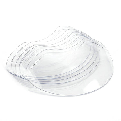 Pack of clear disposable Lashield shower shields
